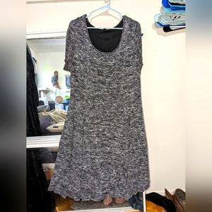 Torrid Heather Grey Short Sleeve Dress Size 2